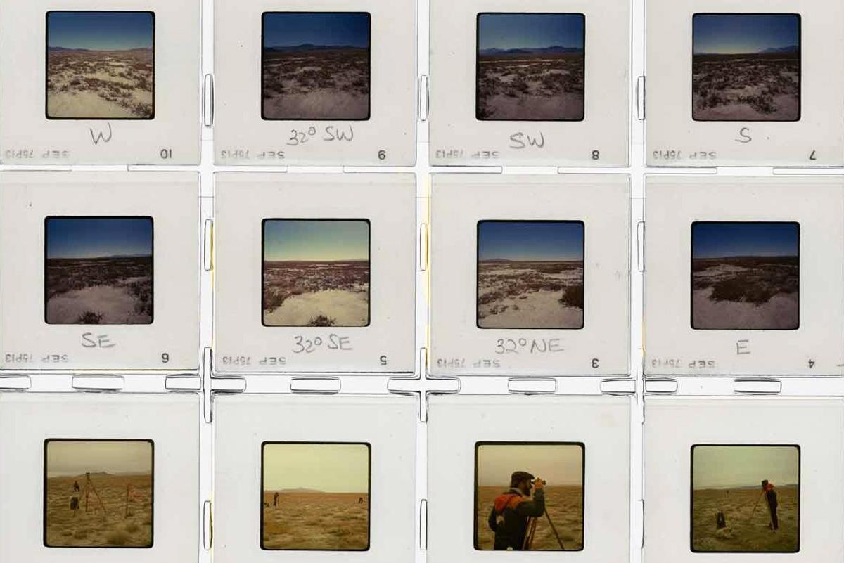 a slidesheet of color images
