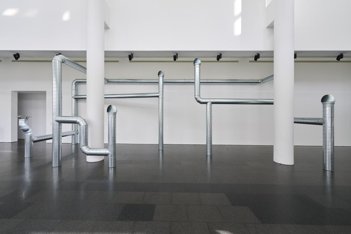 Installation view: Nancy Holt / Inside Outside, MACBA—Museu d'Art Contemporani de Barcelona, 2023