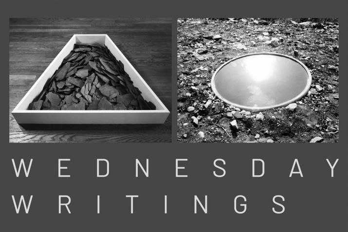 two images side by side with the words "Wednesday Writings" underneath