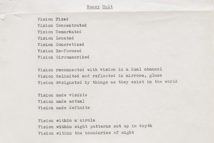 typed text on the page