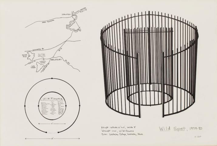 drawing for a sculpture