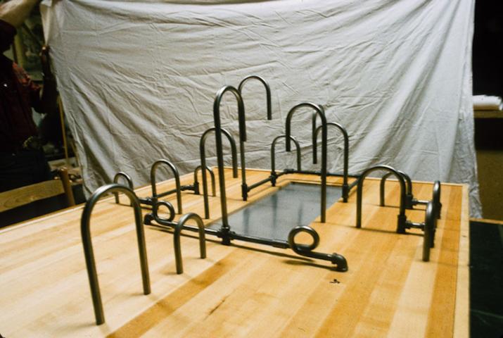 model for a sculpture