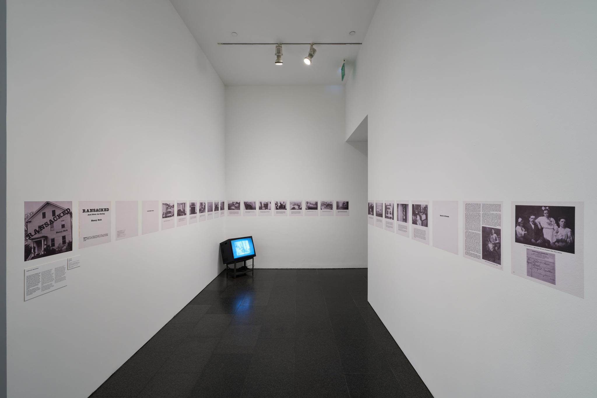 Installation view: Nancy Holt / Inside Outside, MACBA—Museu d'Art Contemporani de Barcelona, 2023