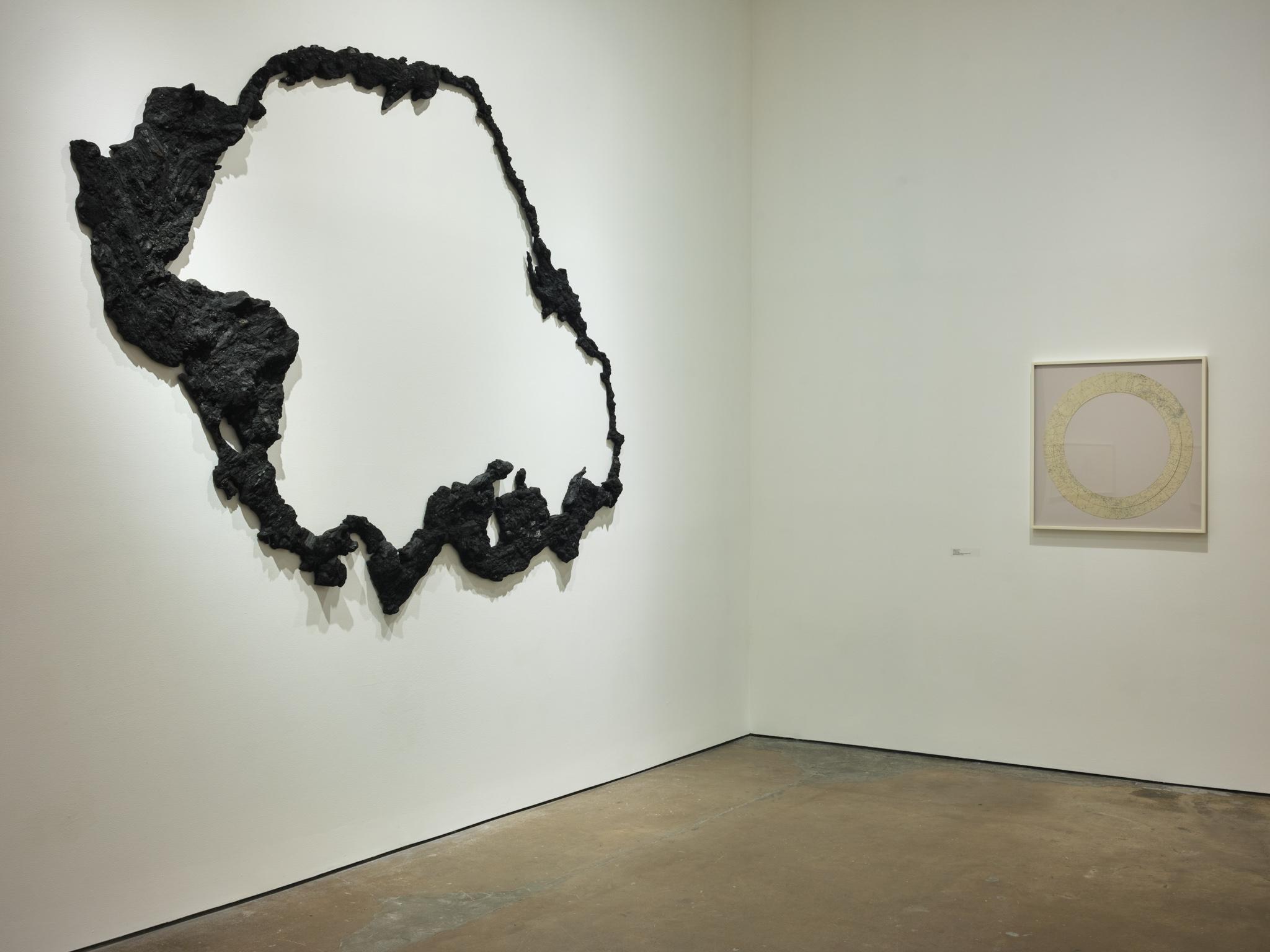 Installation view of "Teresita Fernández / Robert Smithson" at SITE SANTA FE