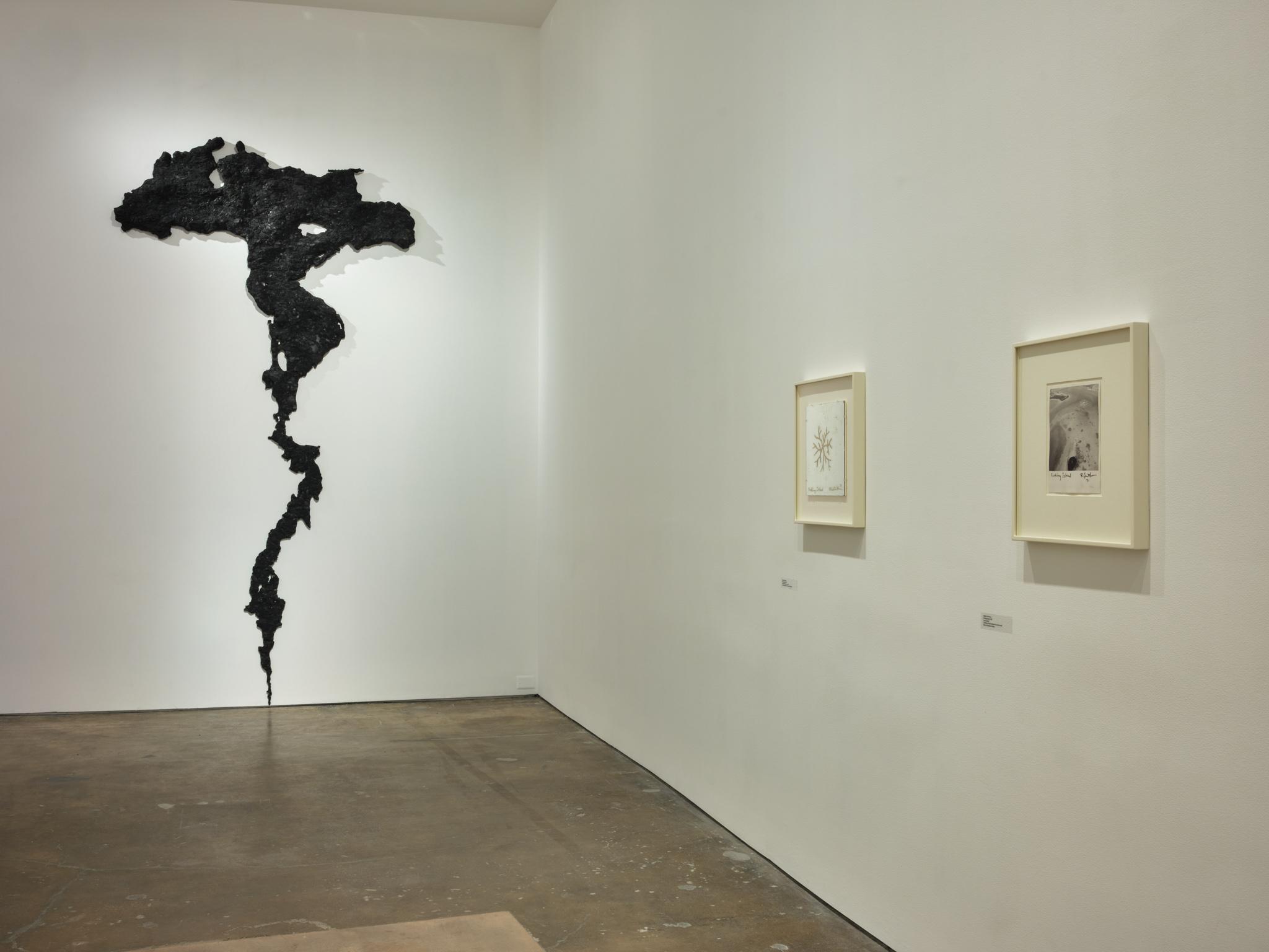 Installation view of "Teresita Fernández / Robert Smithson" at SITE SANTA FE