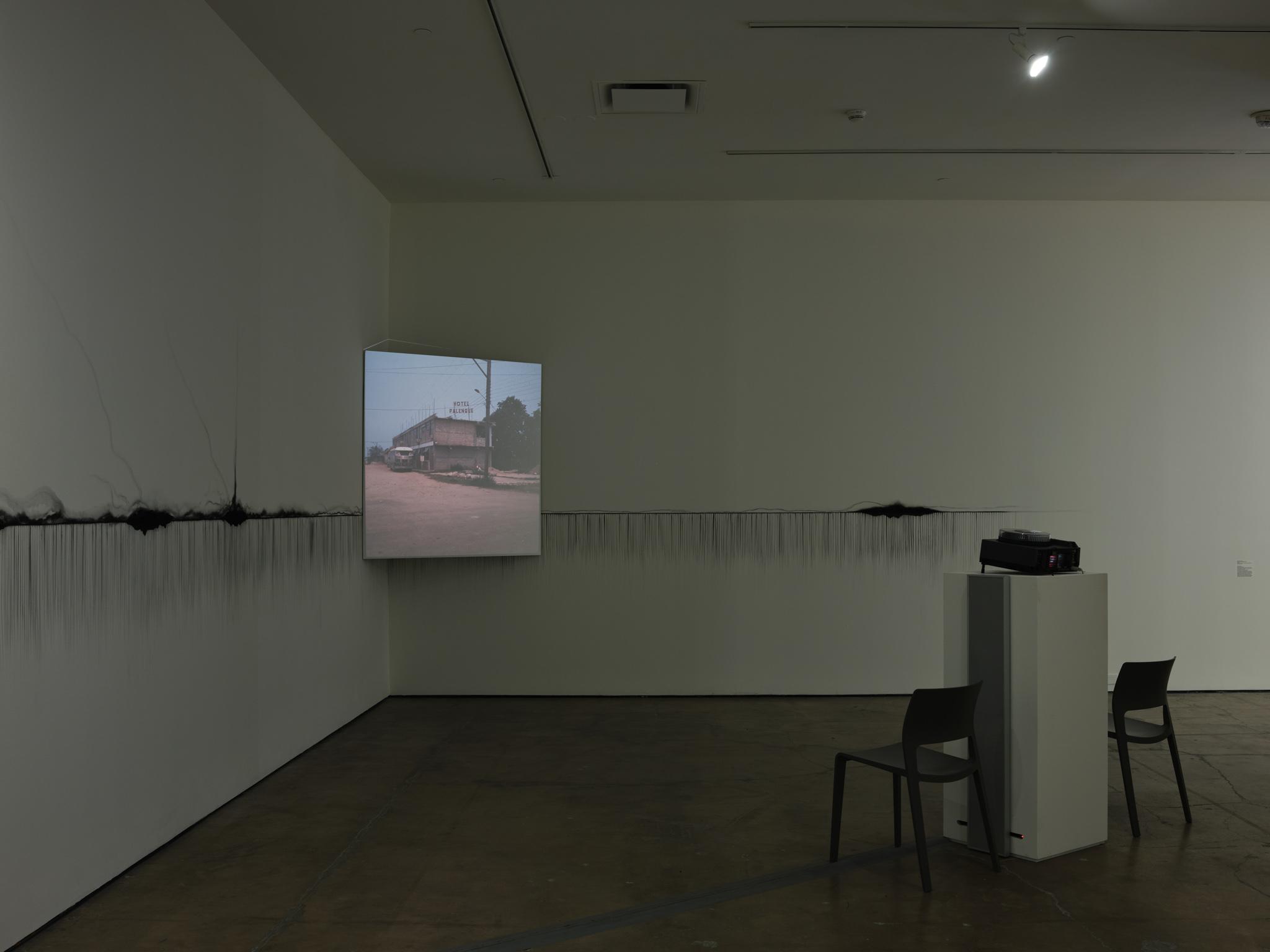 Installation view of "Teresita Fernández / Robert Smithson" at SITE SANTA FE