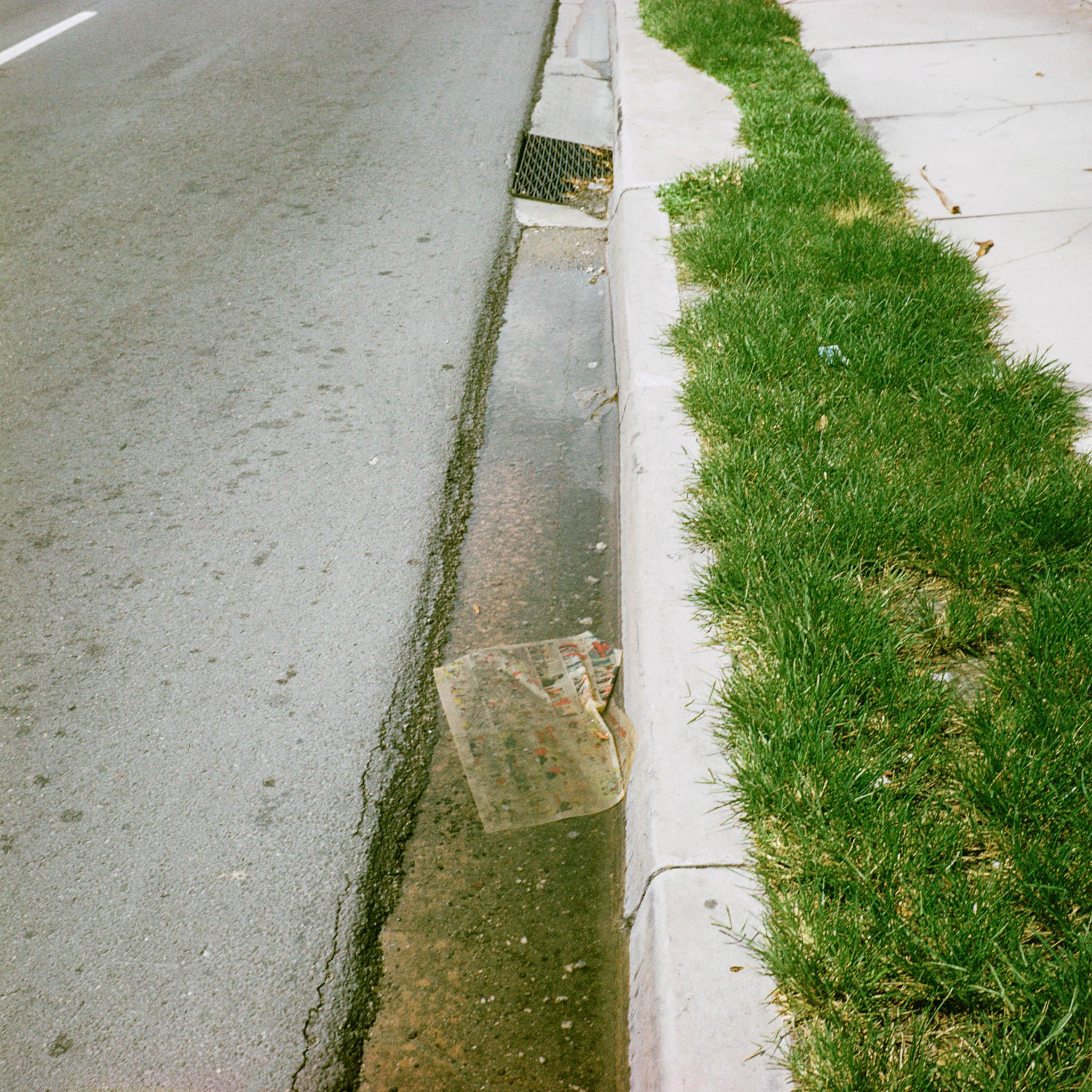 a puddle in the city of Miami 