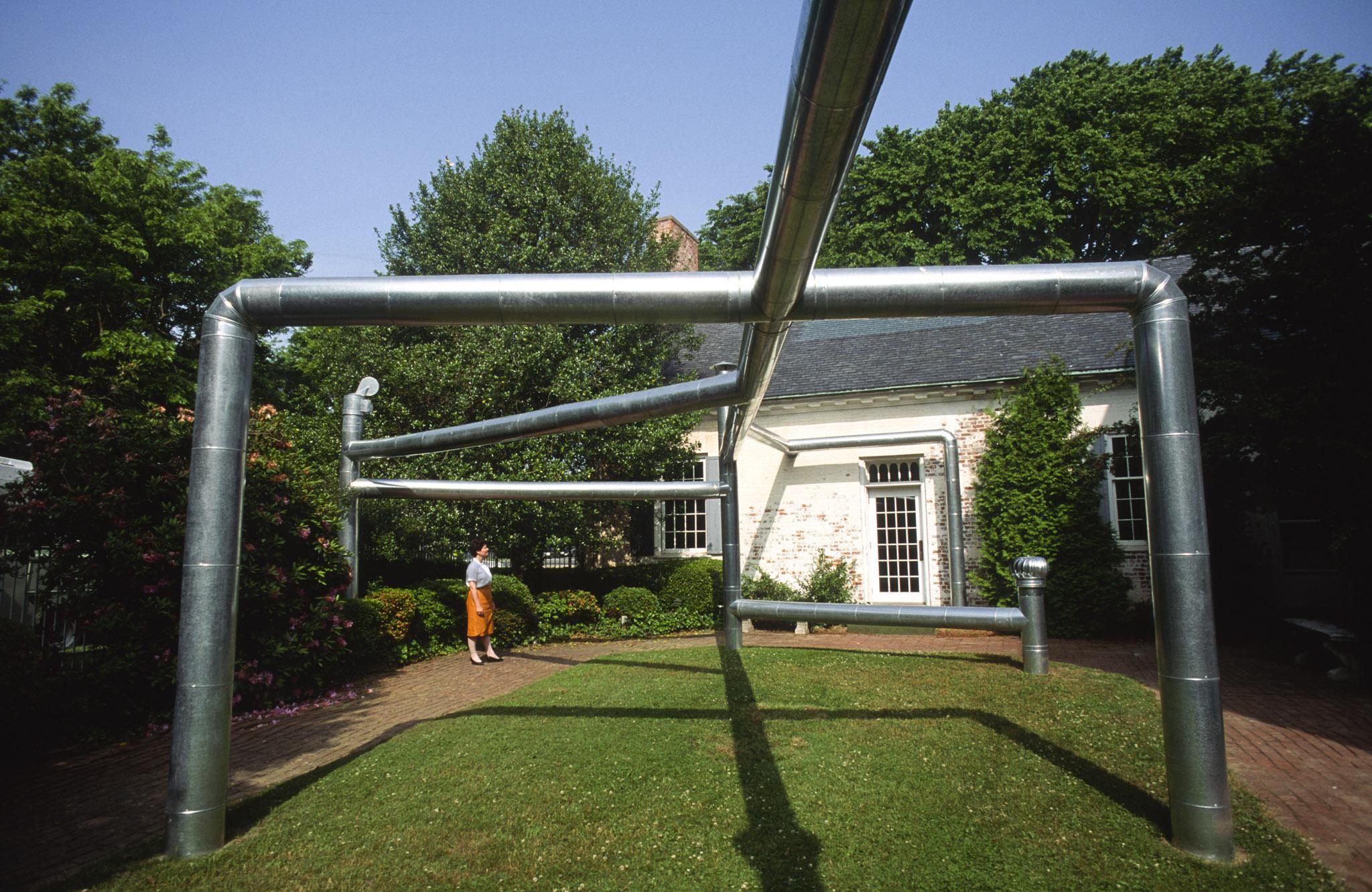 Nancy Holt, Ventilation IV: Hampton Air [outdoor section] (1992)