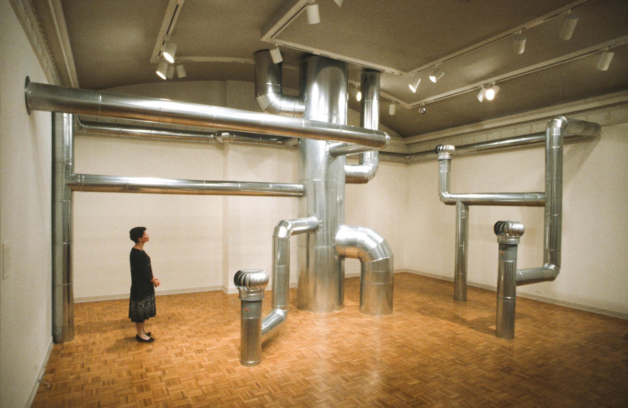 Nancy Holt, Ventilation IV: Hampton Air [indoor section] (1992)