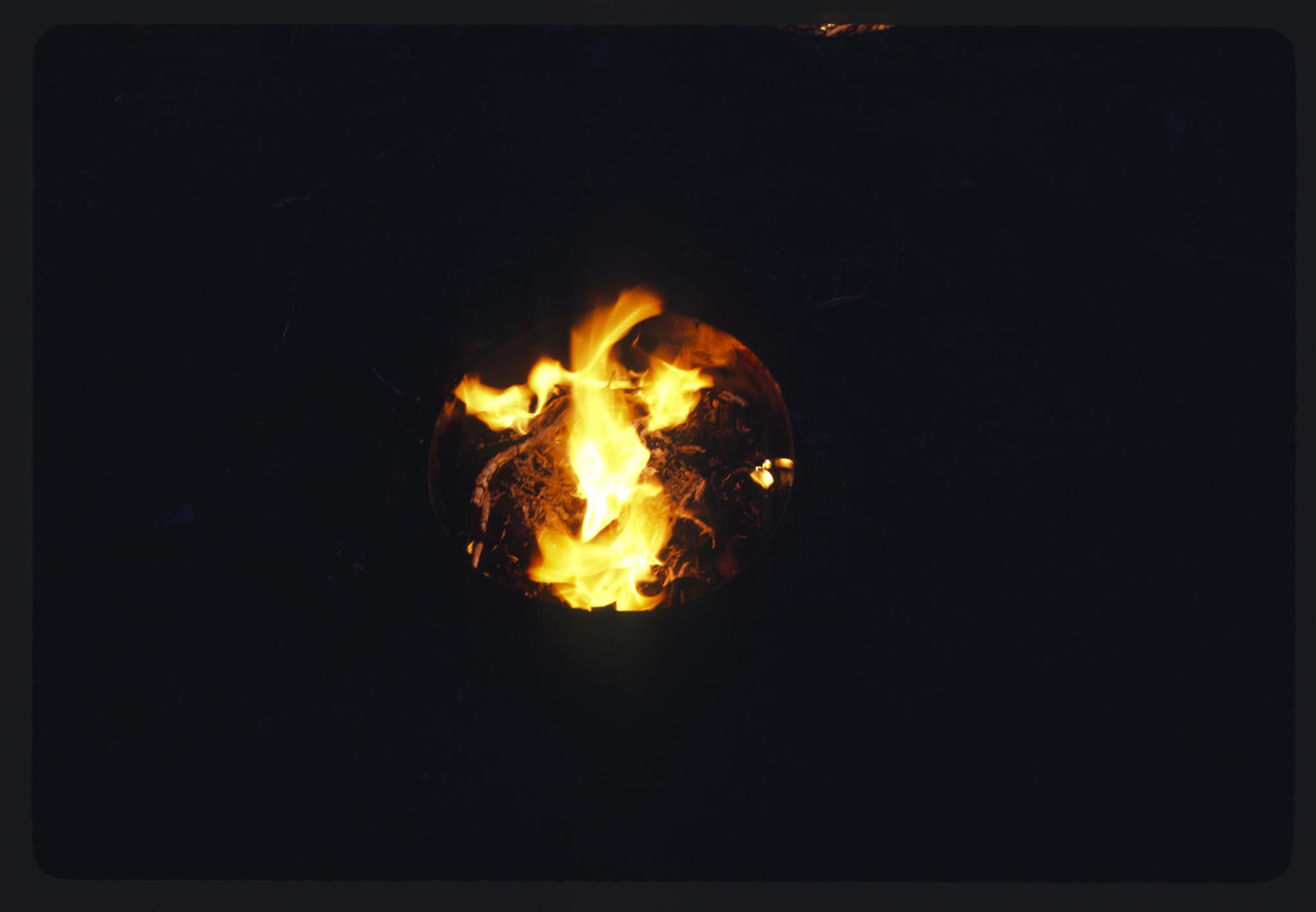 a small firepit