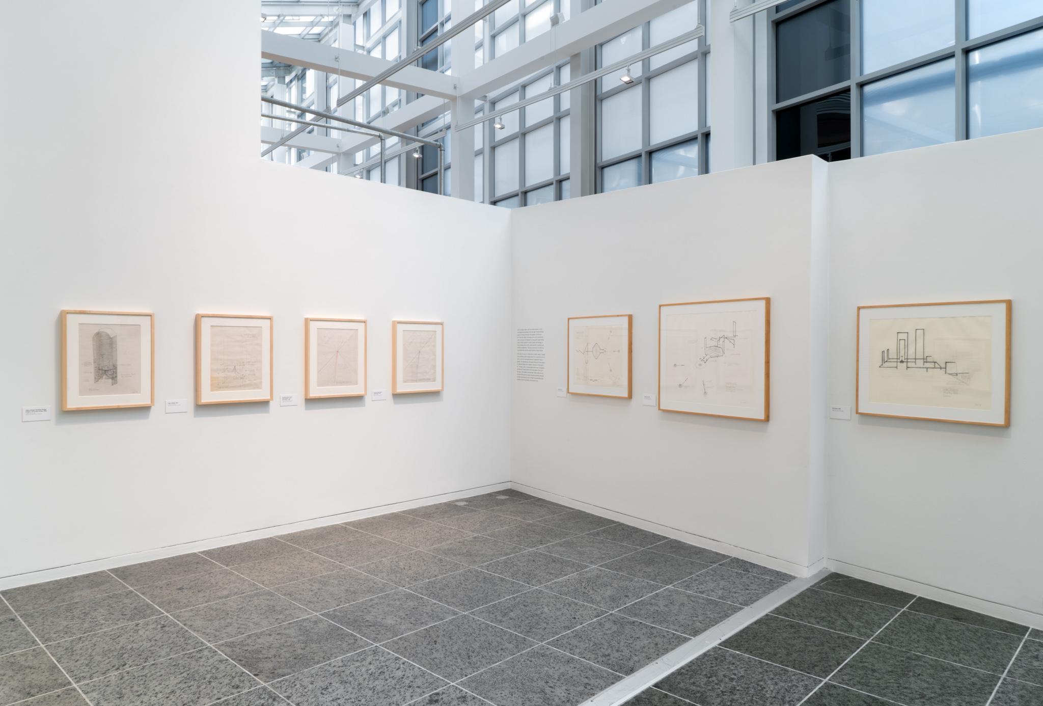 Installation view of Nancy Holt: Power Systems, Wexner Center for the Arts, Columbus, Ohio, 2025