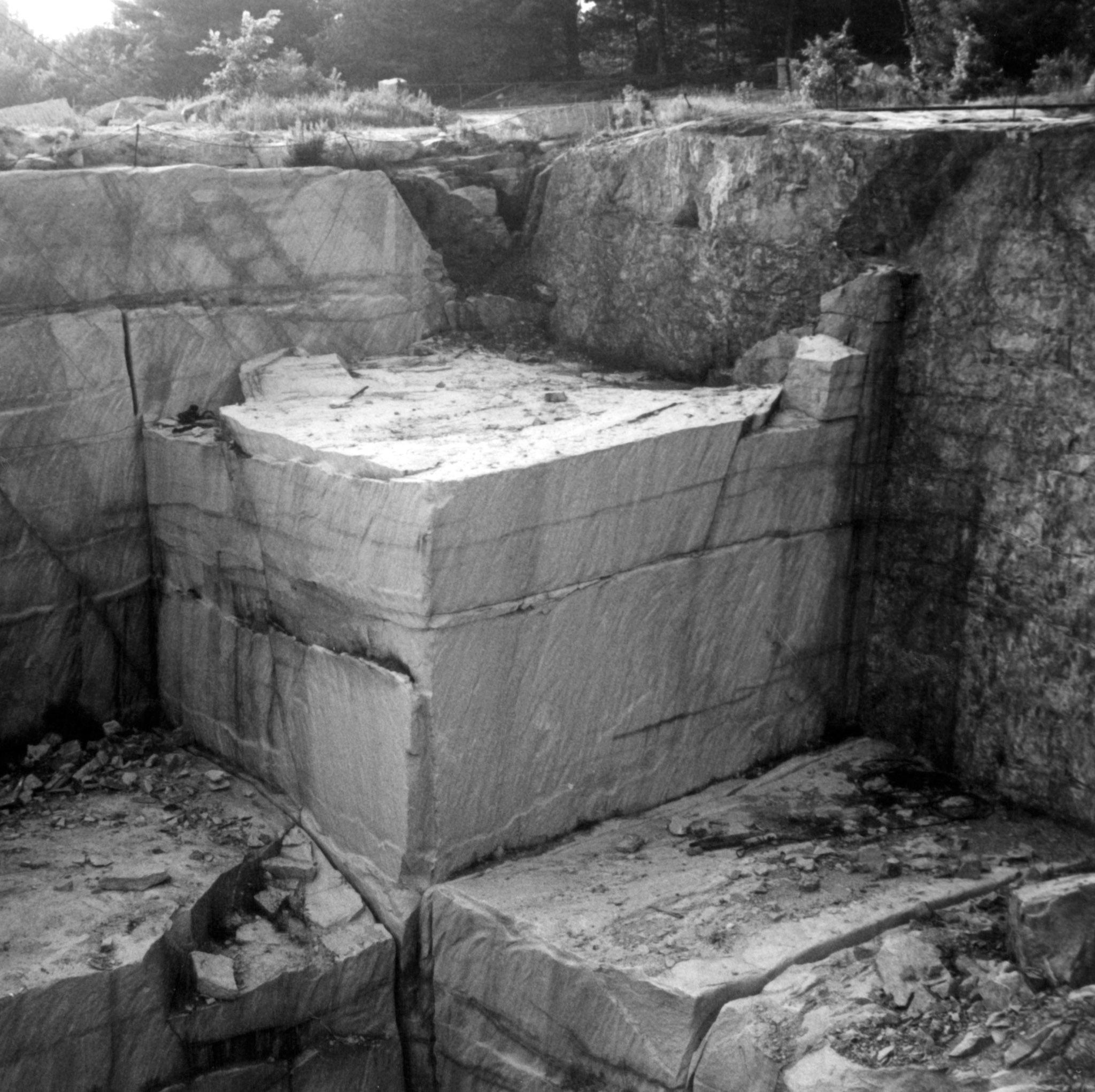 a large stone quarry 