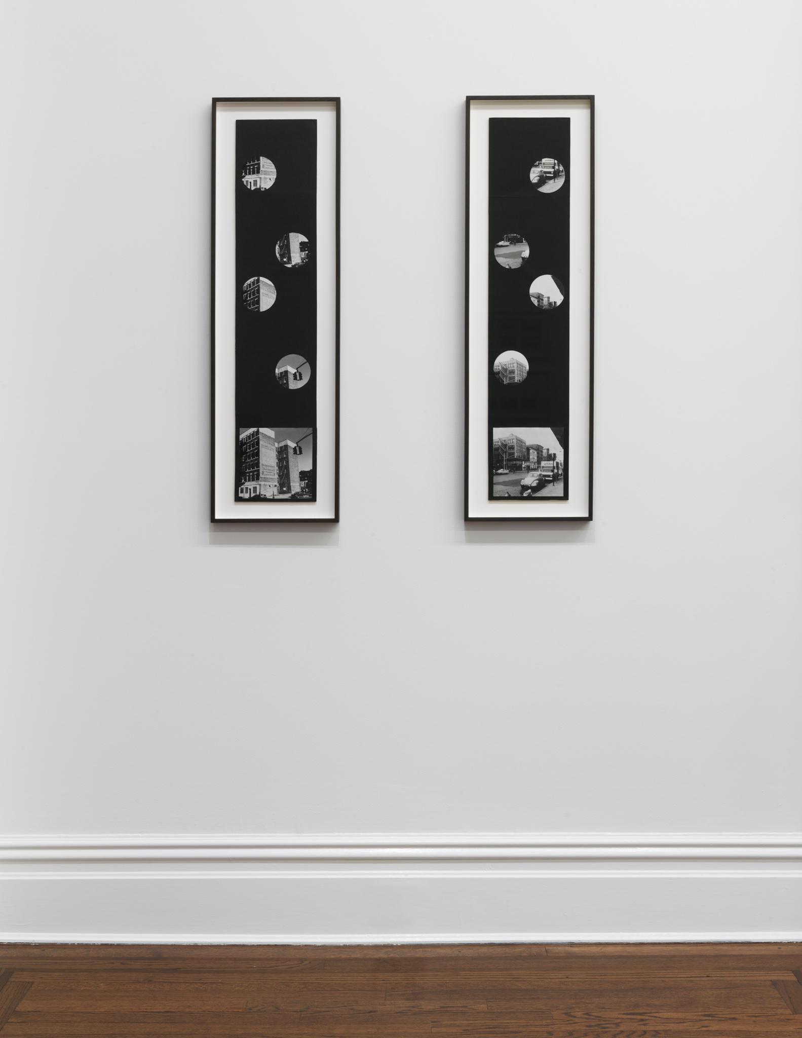 two photocollage artworks