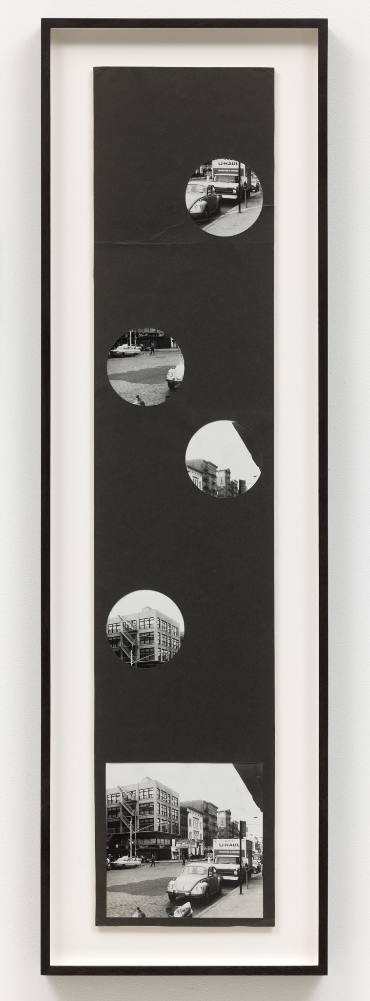 a black and white photocollage