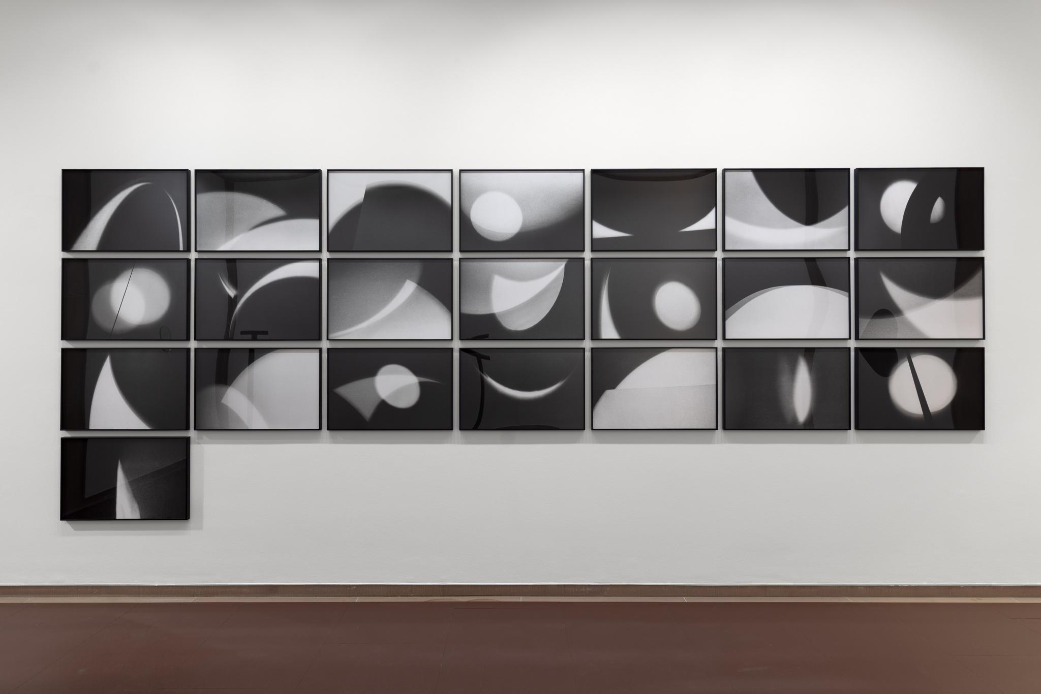 series of images of shadow