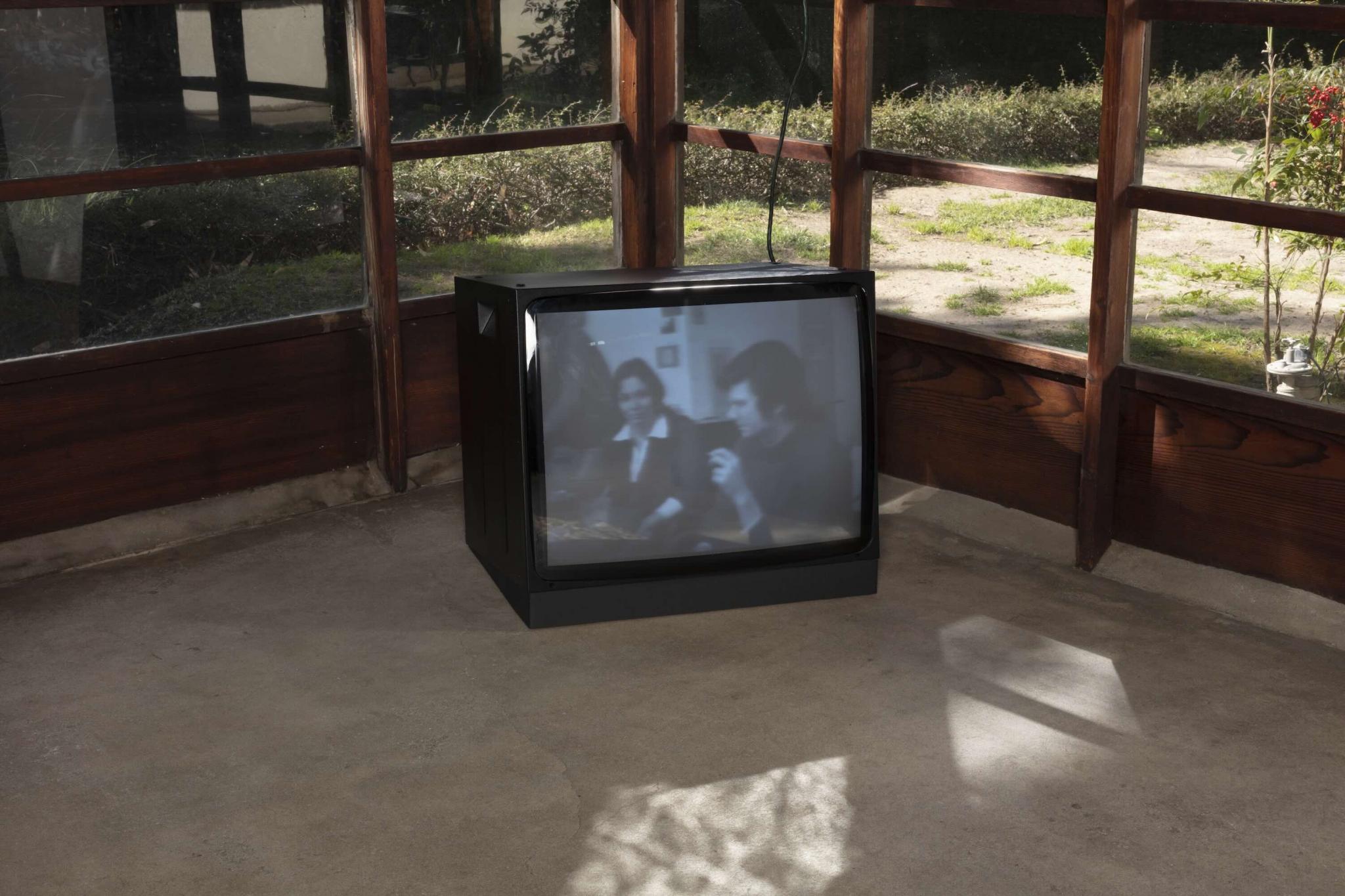 an exhibition in a historic modernist house