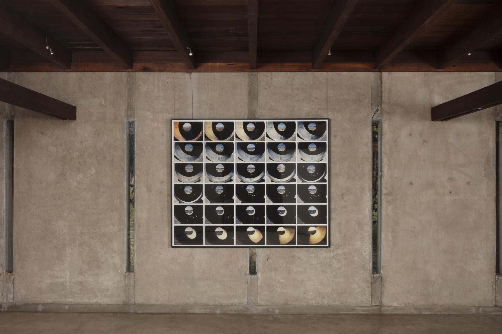 image of an exhibition in a historical modernist house