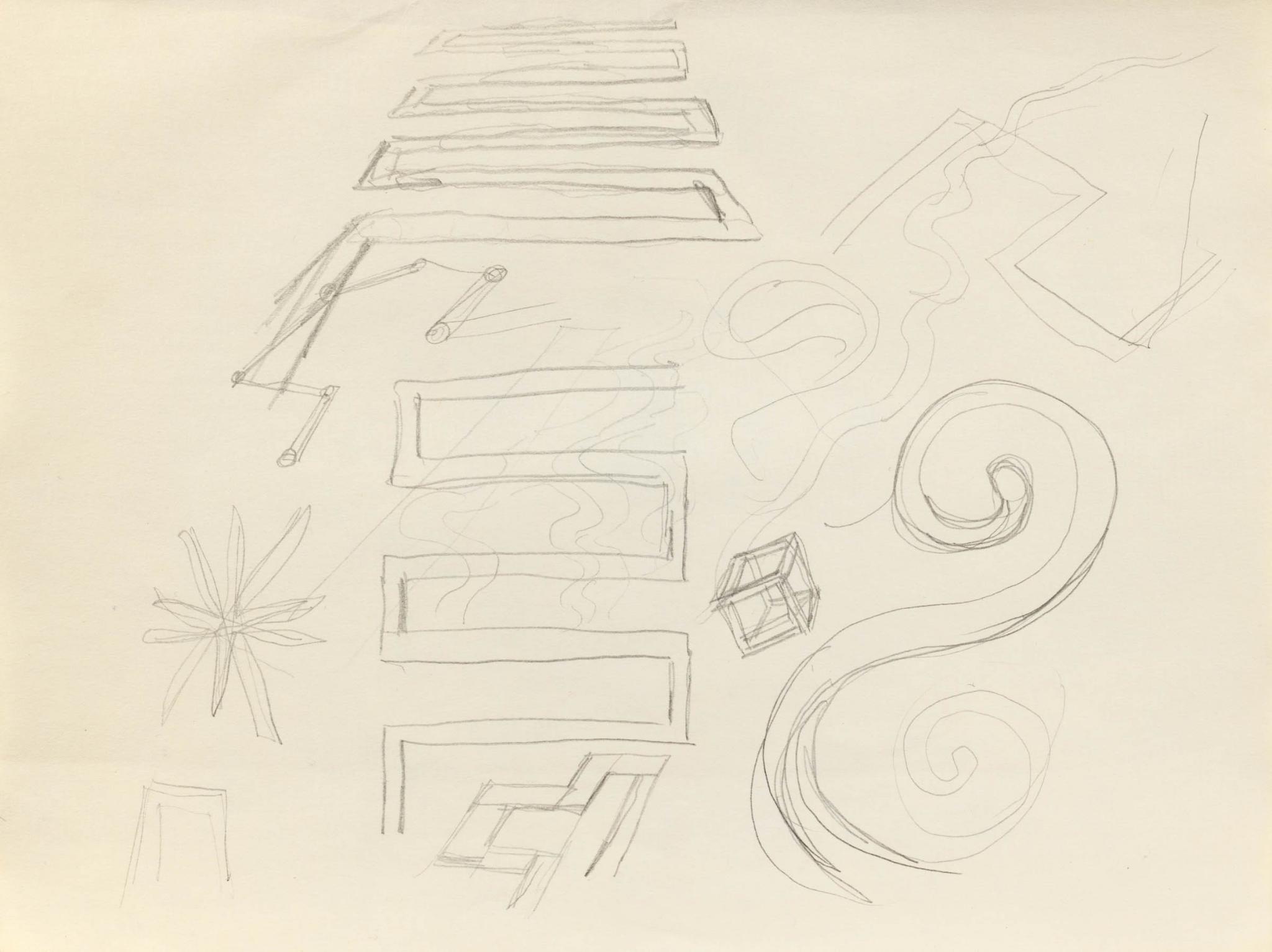 pages of a sketchbook