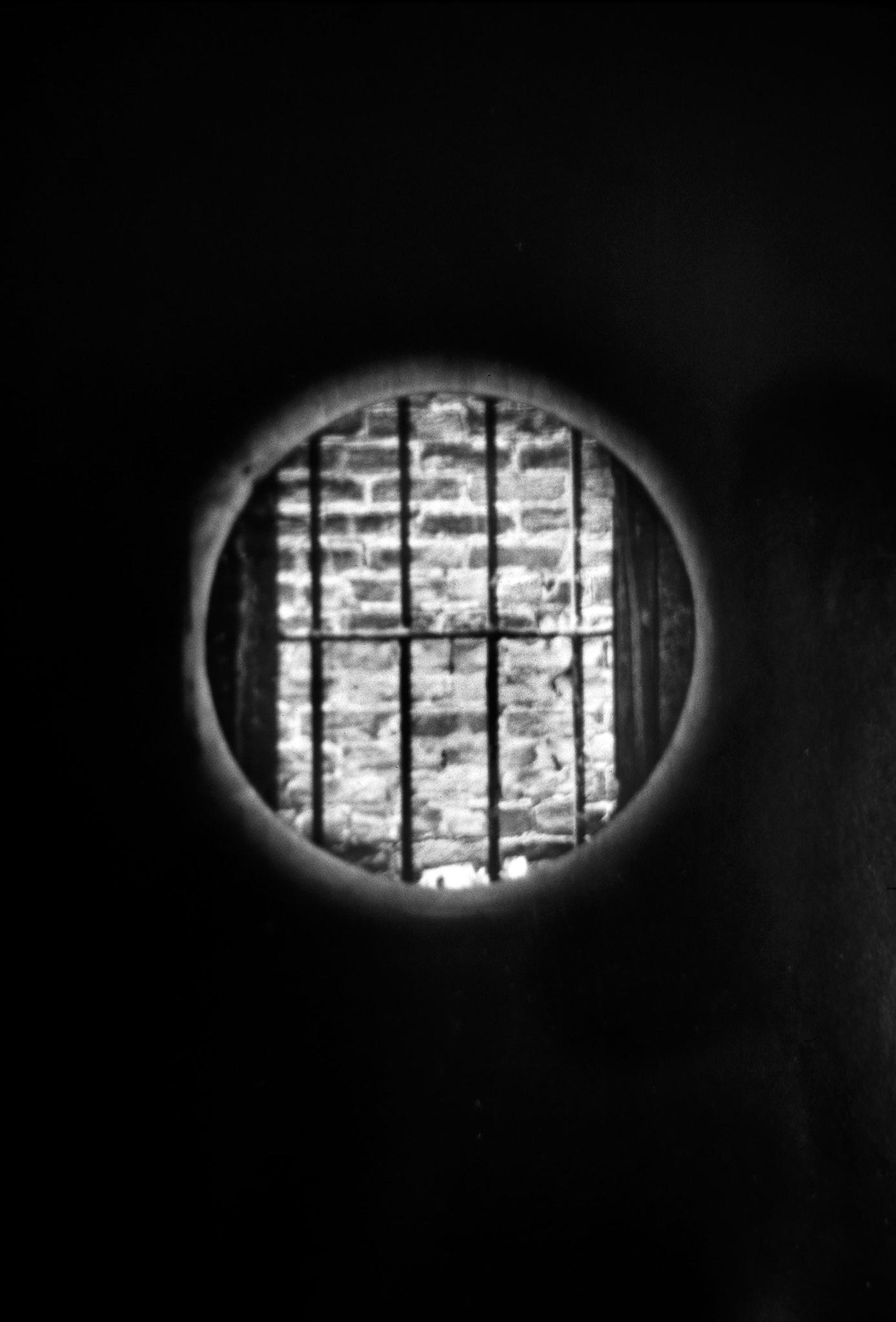 a Locator installation in a raw industrial space