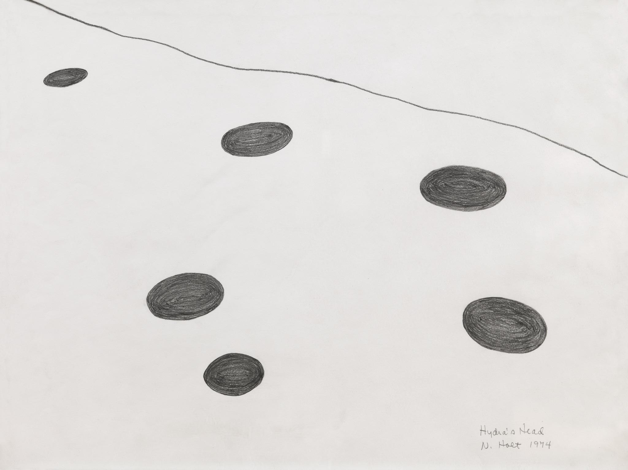 drawing of a sculpture