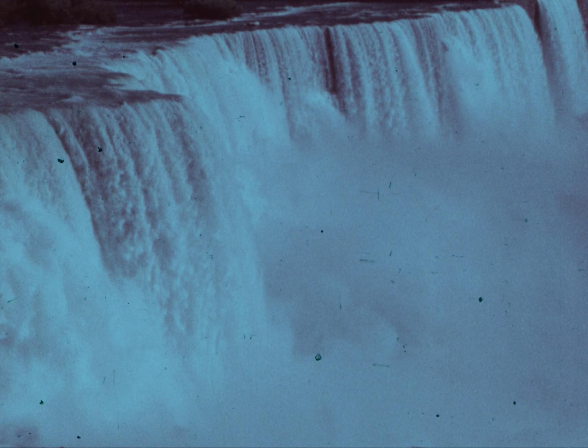 a film still of flowing water