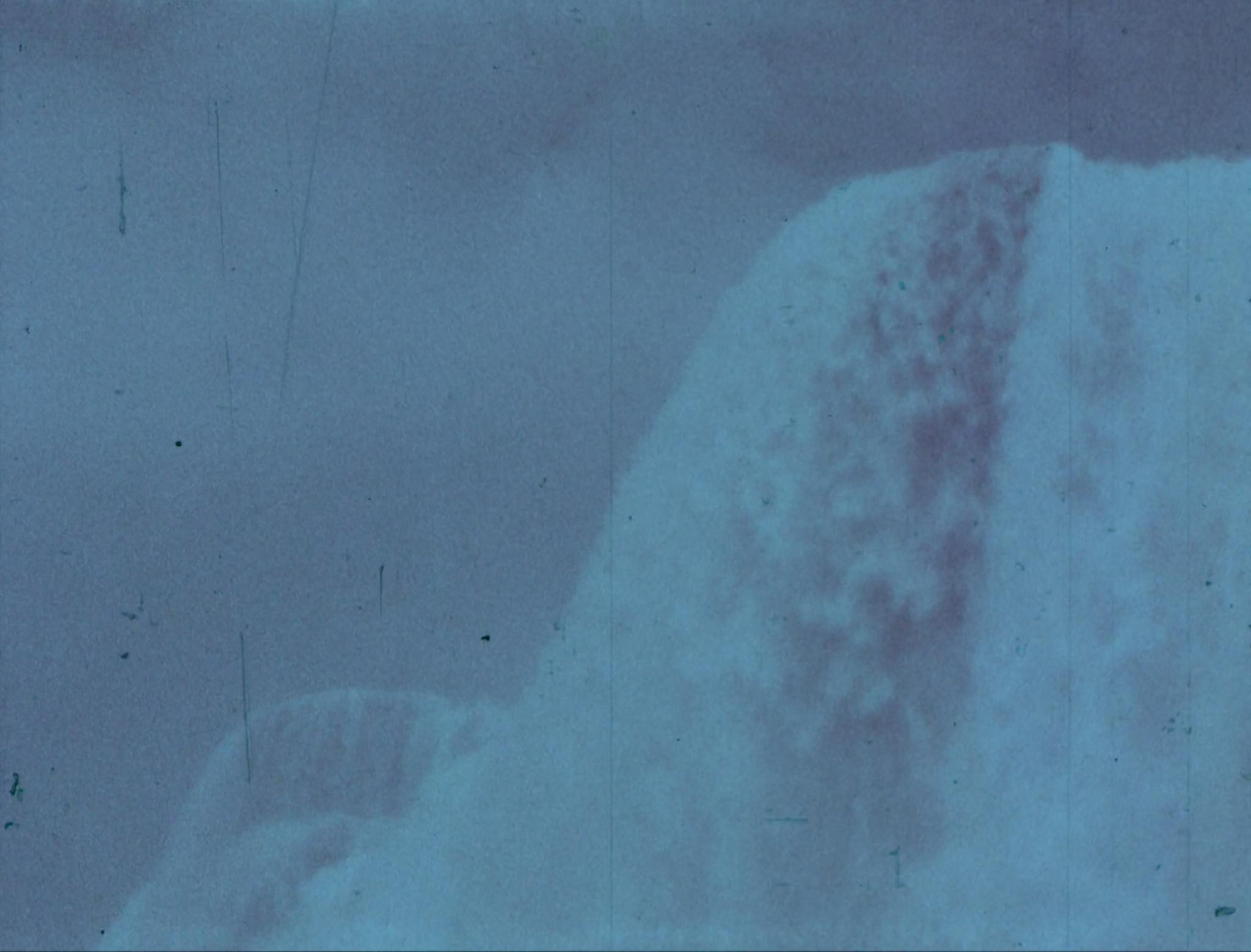 a film still of flowing water