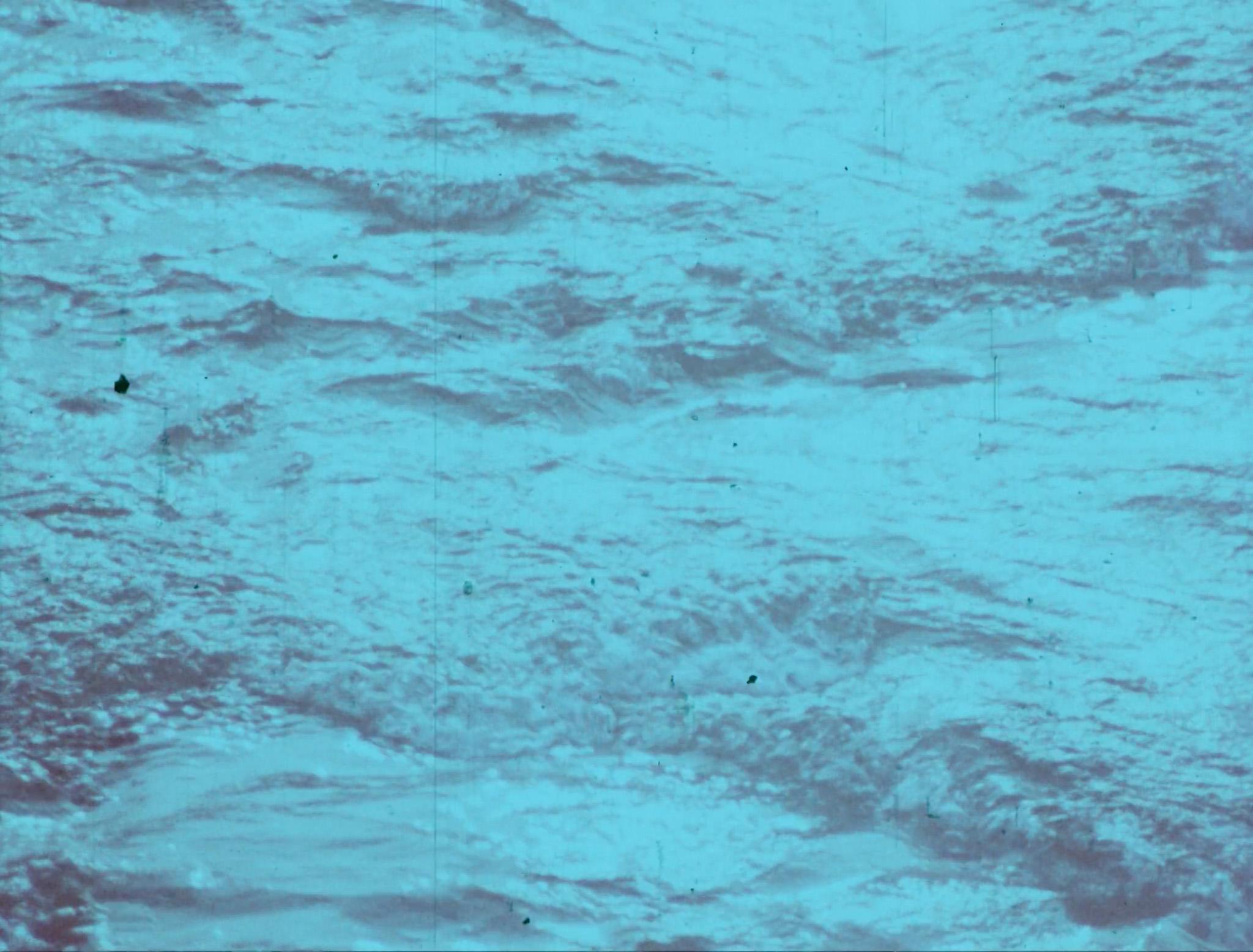 a film still of flowing water