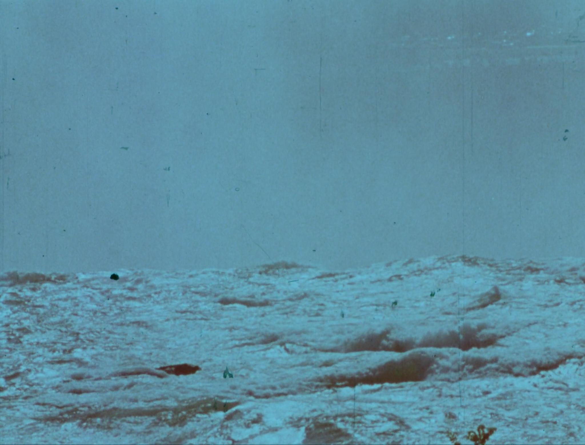 a film still of flowing water