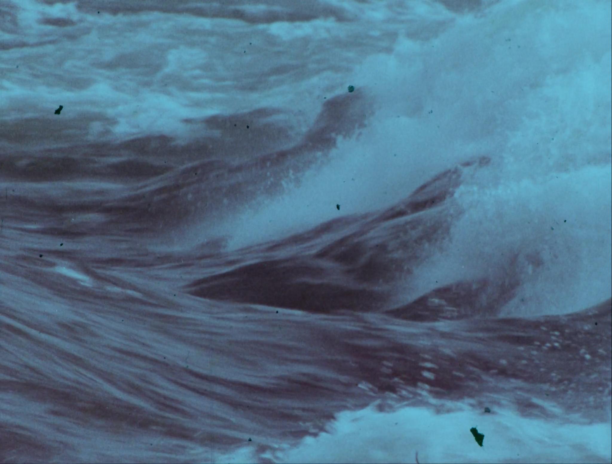 a film still of flowing water