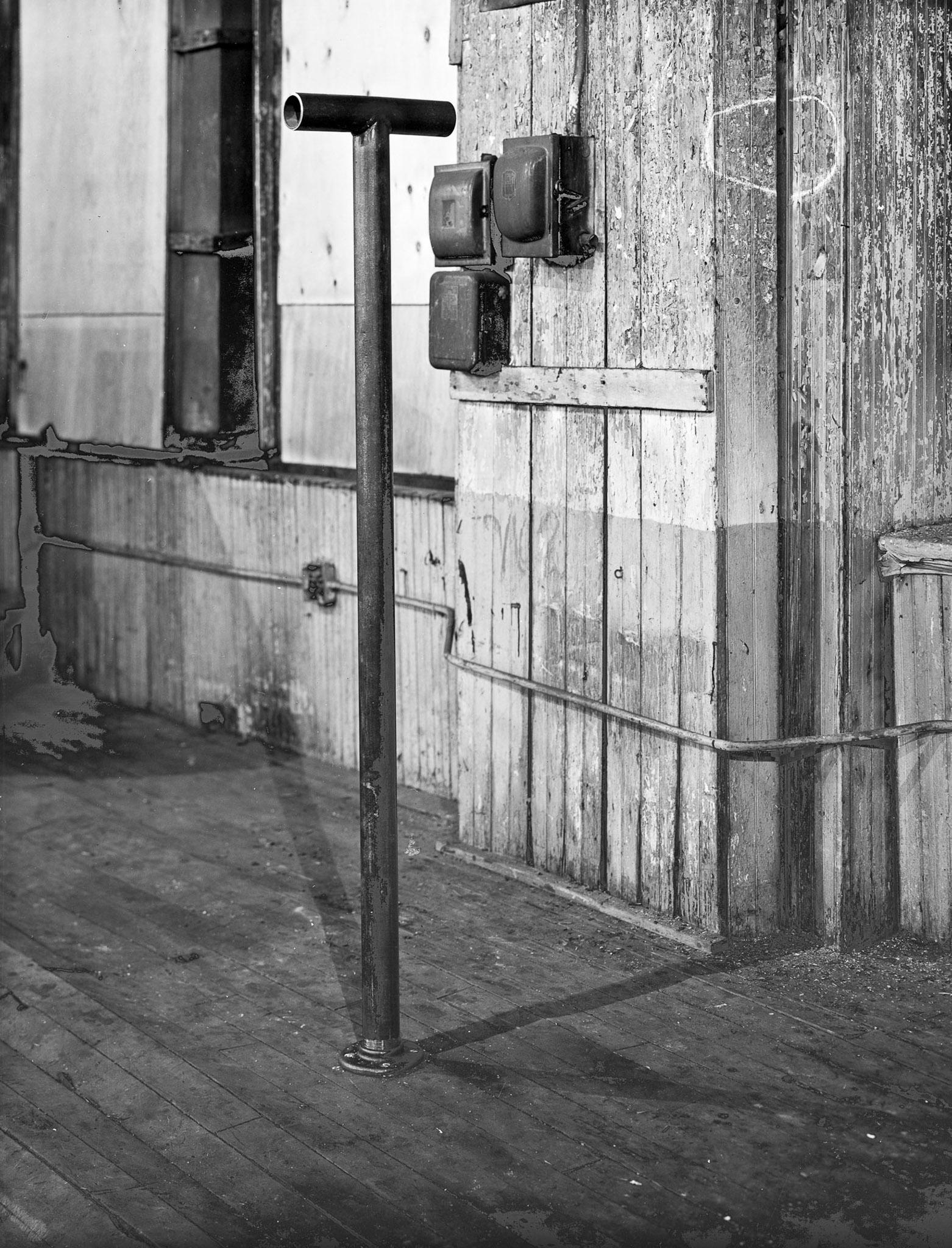 an industrial space showing a Locator installation