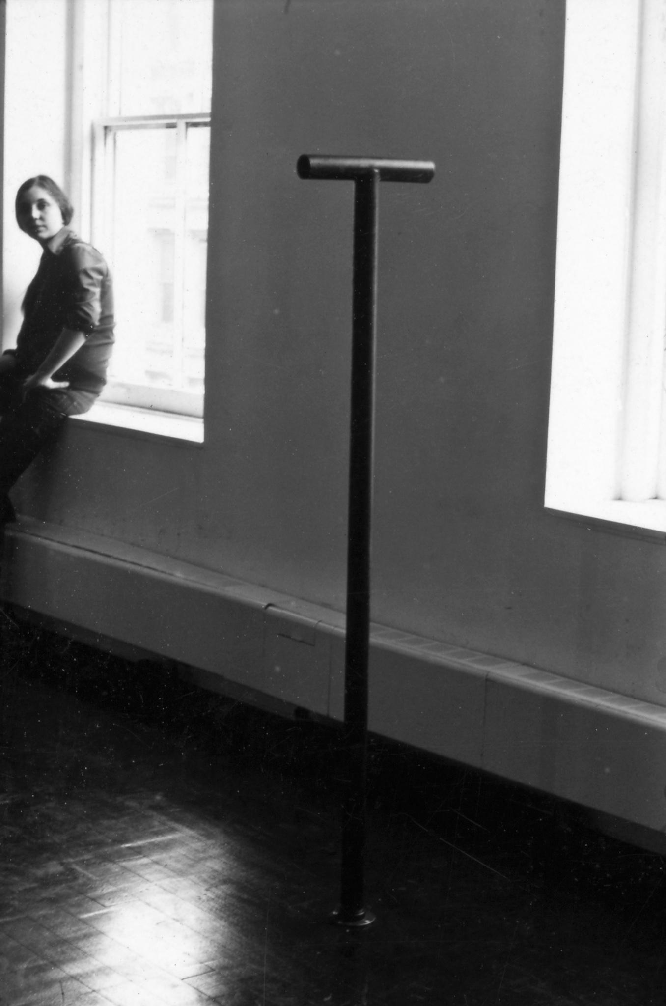 view of a Locator with Holt sitting in a window