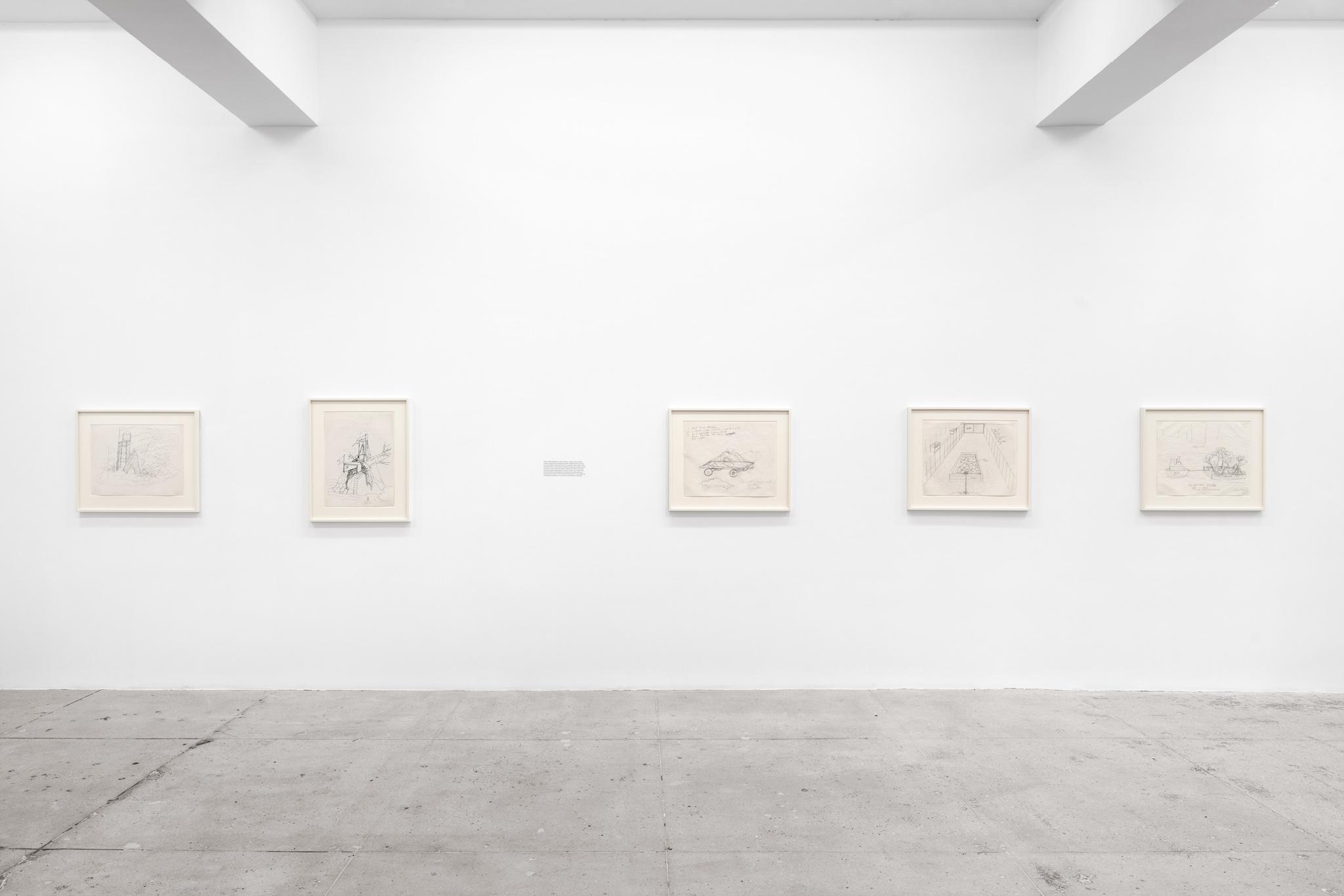 installation at Marian Goodman Gallery, Tribeca