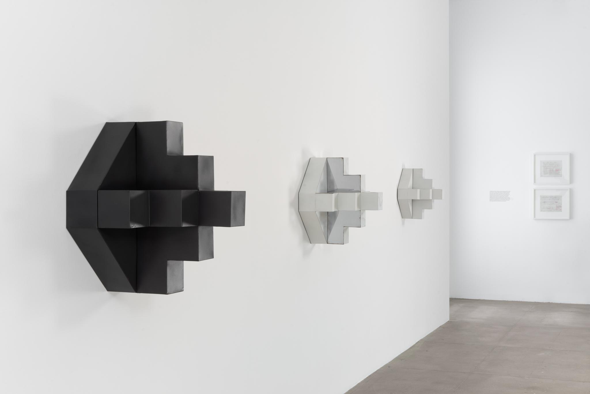 Smithson artworks at Marian Goodman Gallery, New York [Tribeca space]