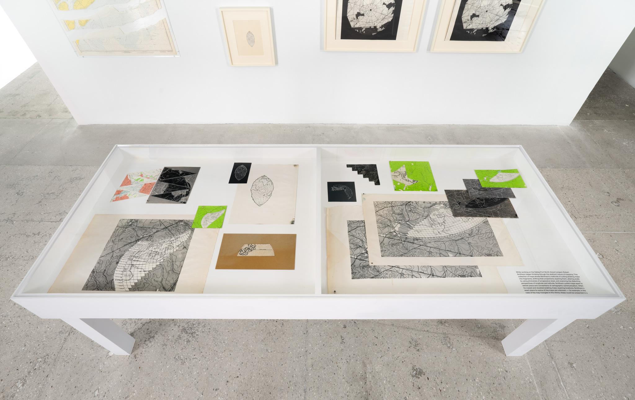 Smithson artworks at Marian Goodman Gallery, New York [Tribeca space]