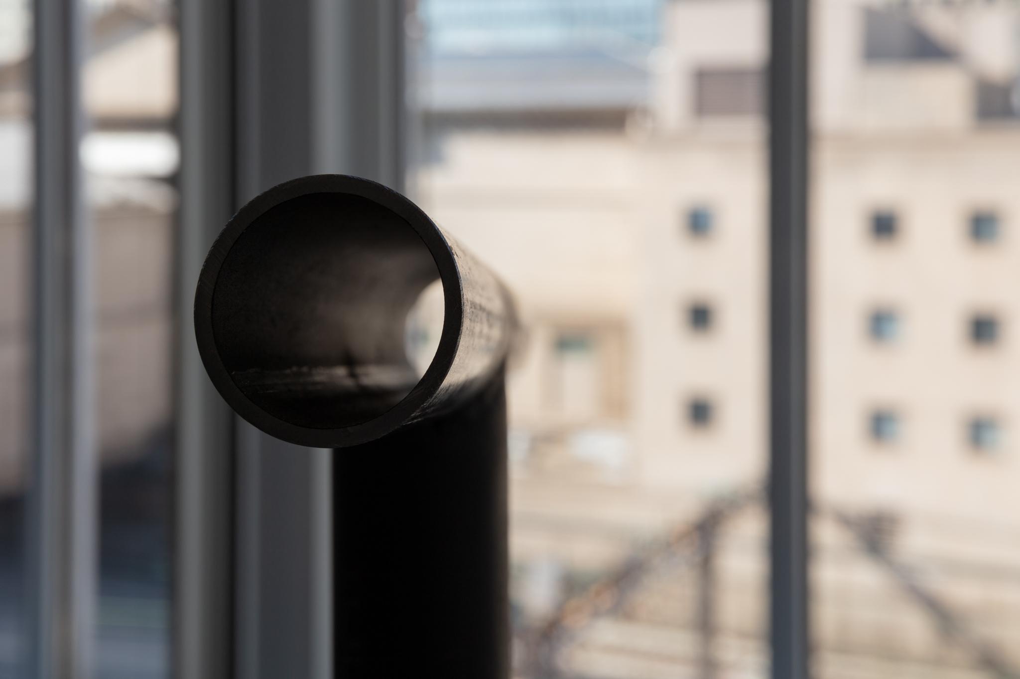 A Locator looking to two windows