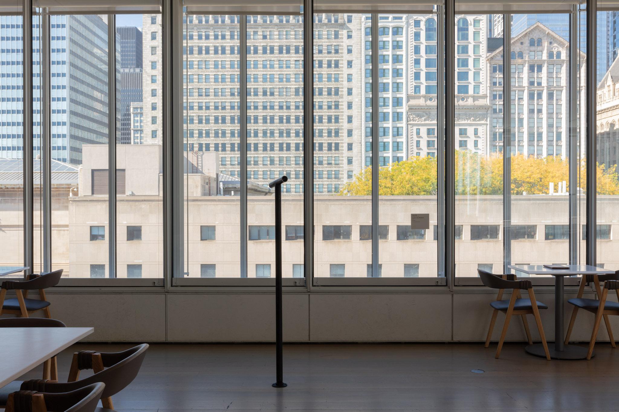 A Locator looking to two windows