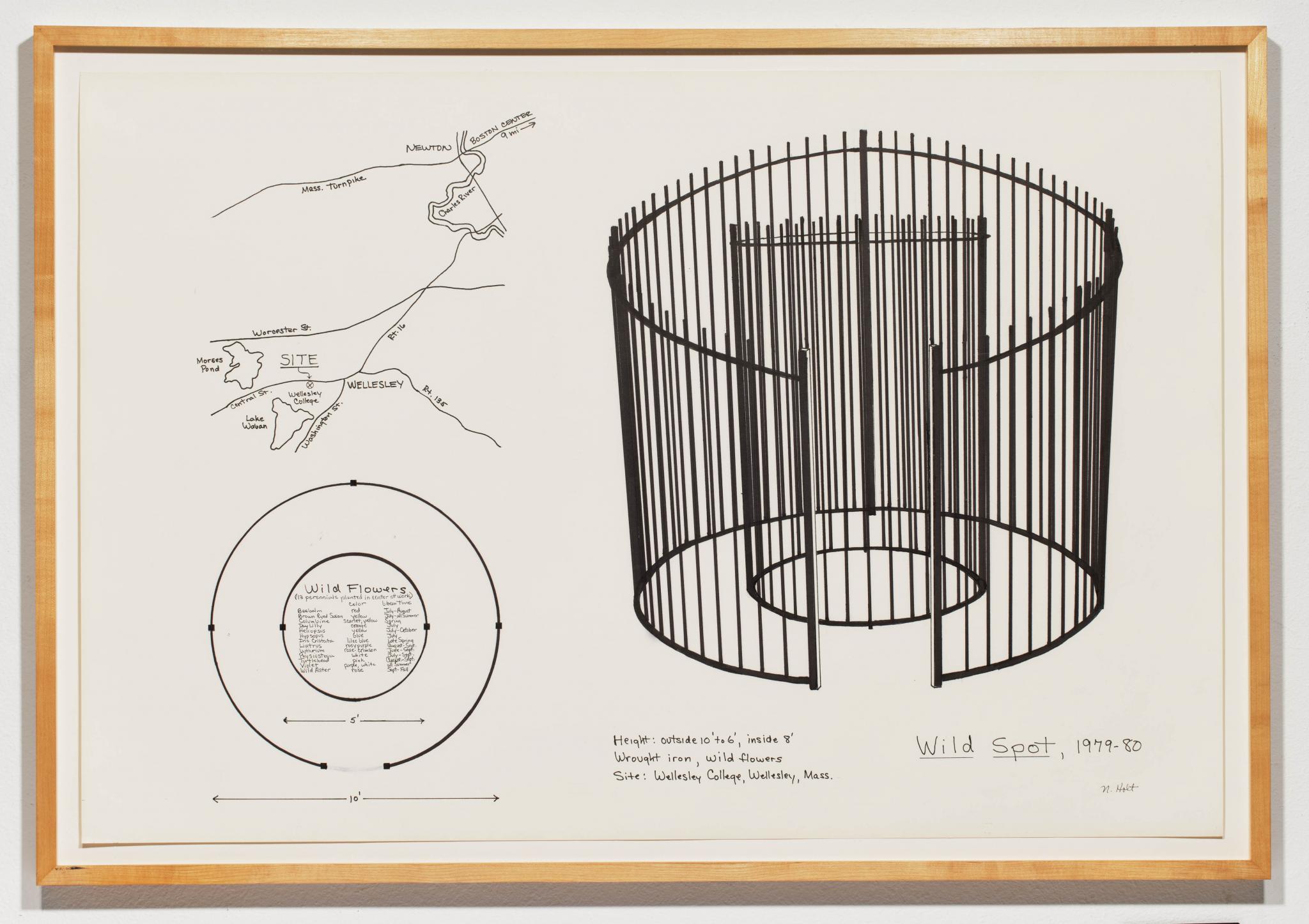 drawing for a sculpture