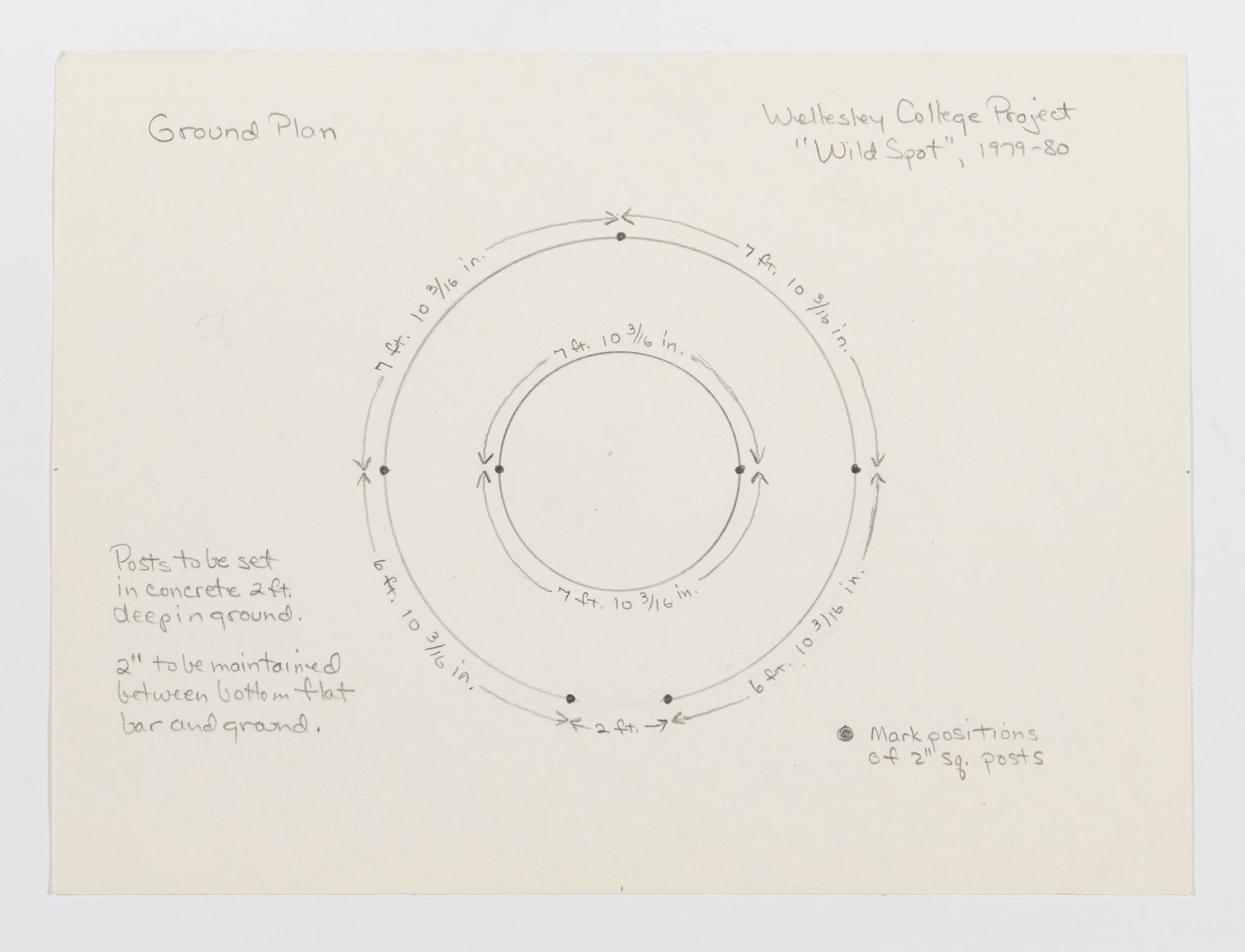 drawing for a sculpture