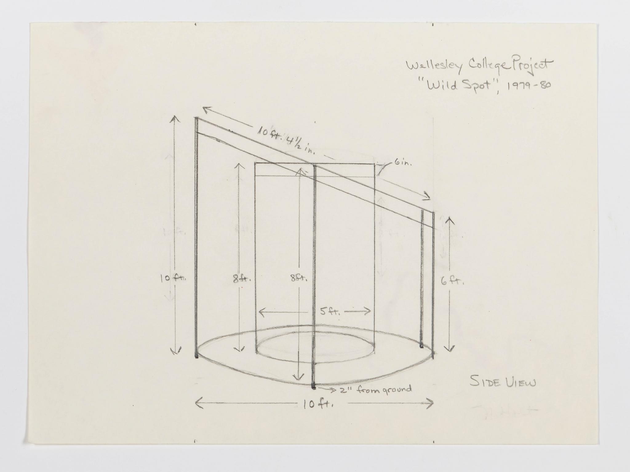 drawing for a sculpture