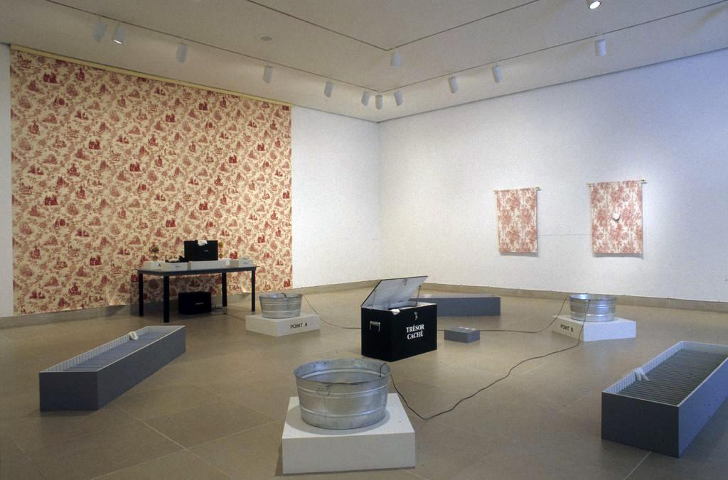 an exhibition installation view