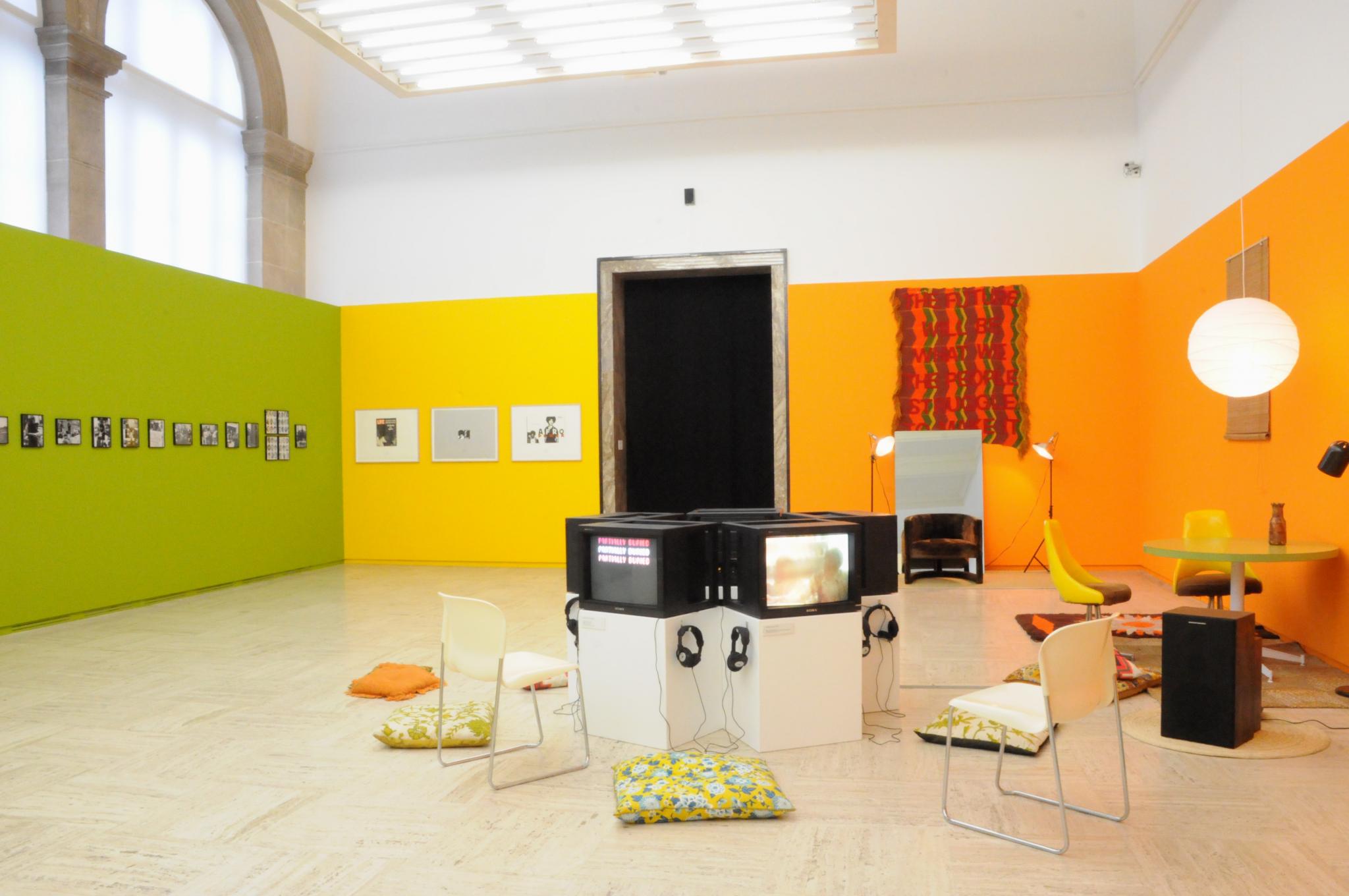 an exhibition installation
