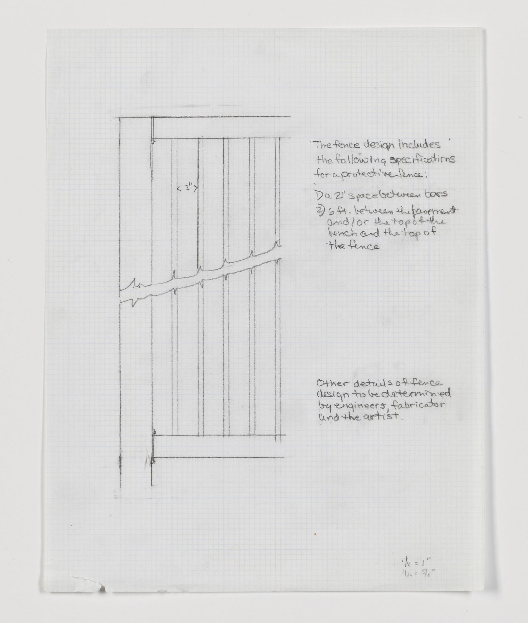 drawing for a public sculpture