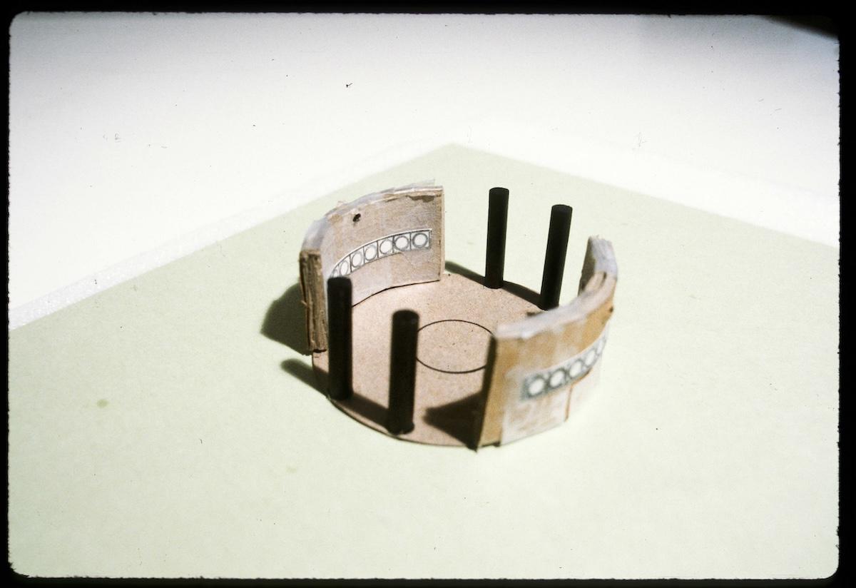 model for a campus sculpture