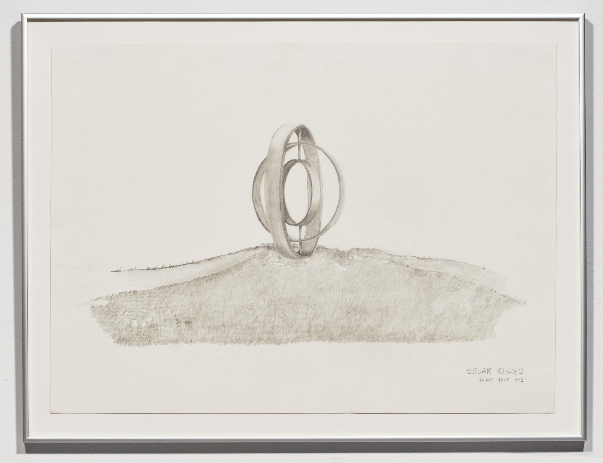 drawing for an outdoor sculpture