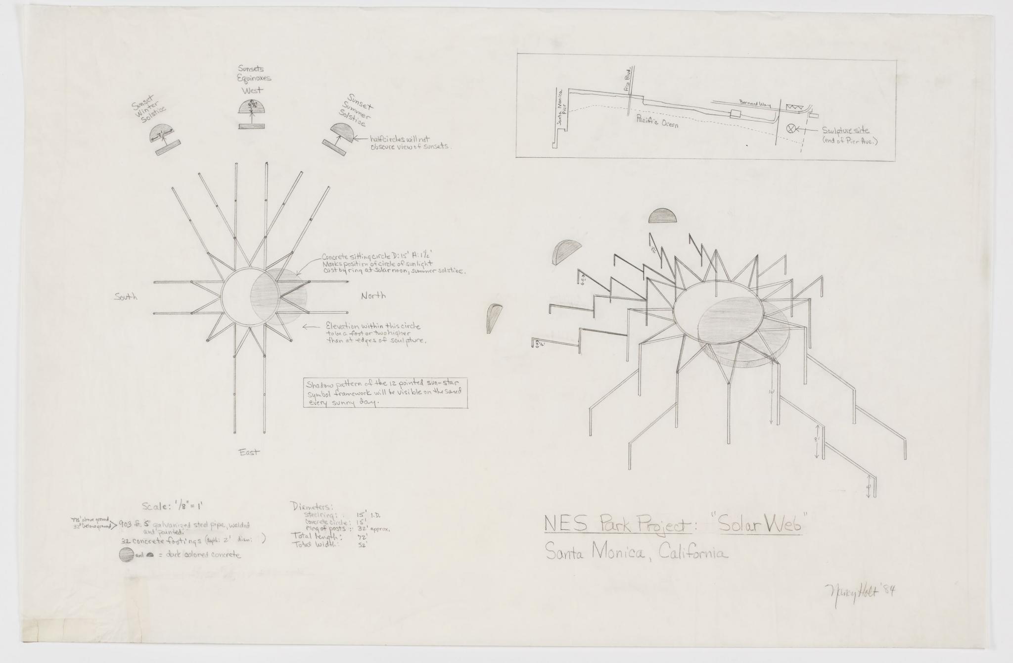 drawings for a public art project