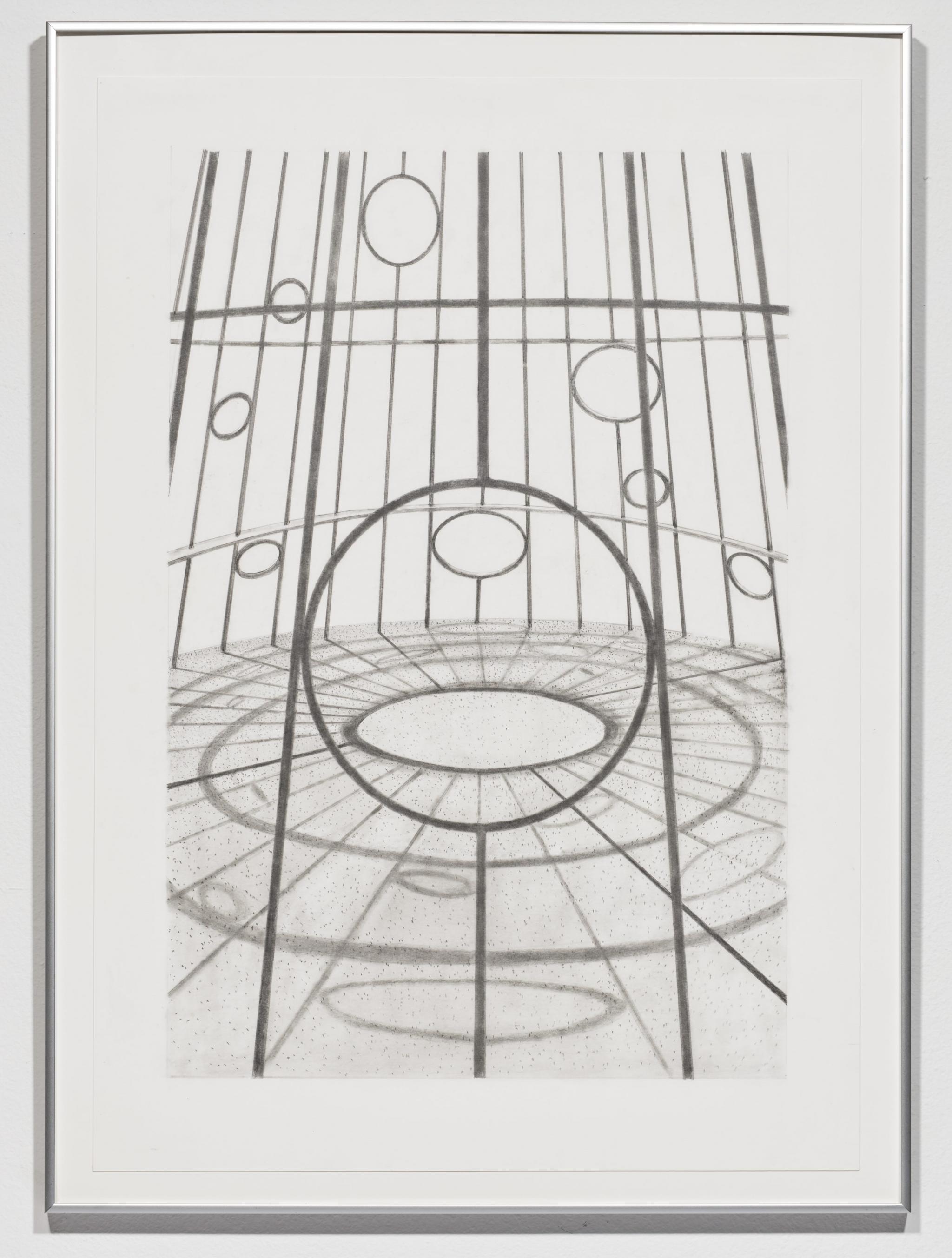 pencil drawing for an outdoor sculpture