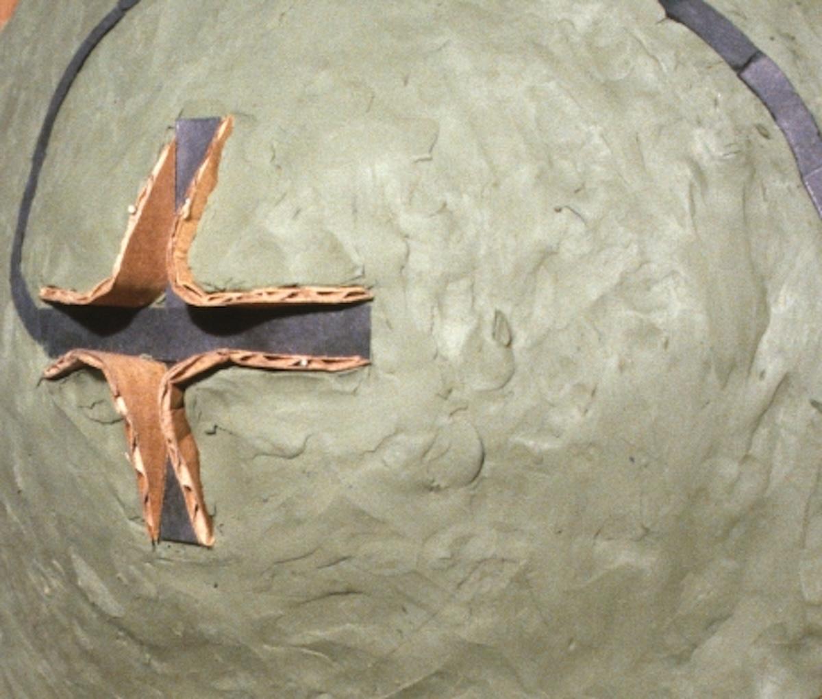model of a campus sculpture