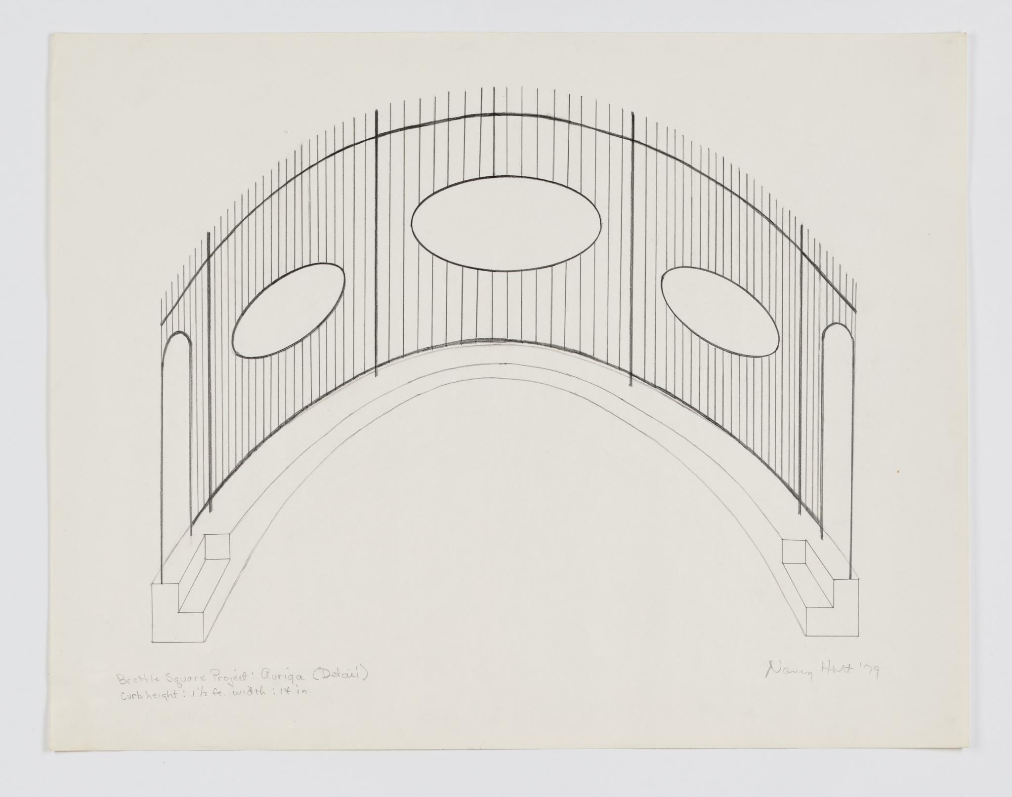 Pencil drawing for a public art project