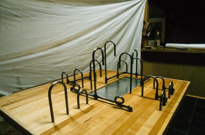 model for a sculpture