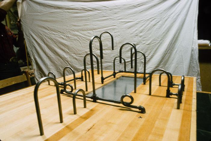 model for a sculpture